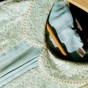 Sleeveless pale aqua Modcloth Shirt